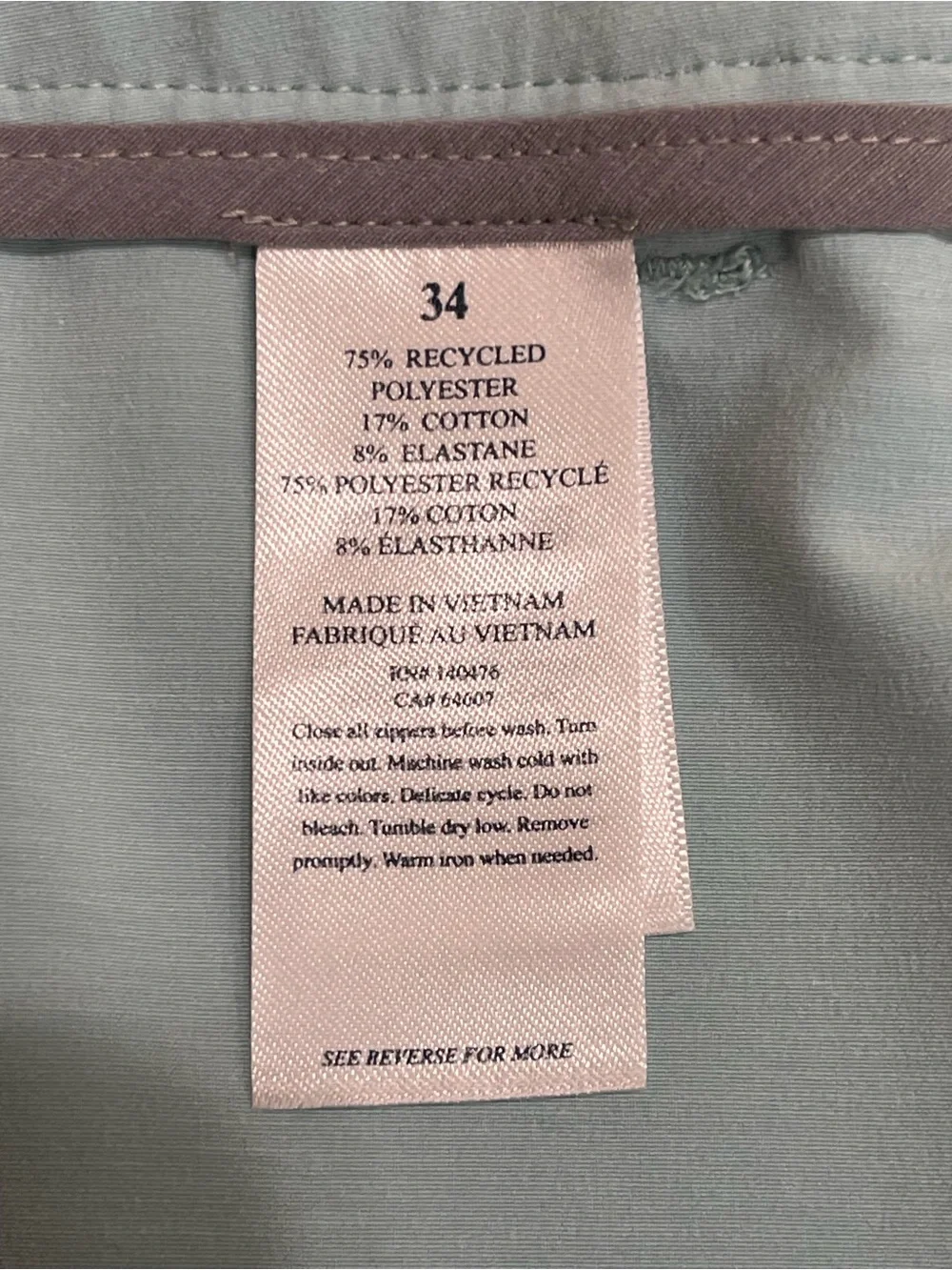 Faherty Men’s All Day Belt Loop Stretch Performance Shorts SZ 34 Seafoam